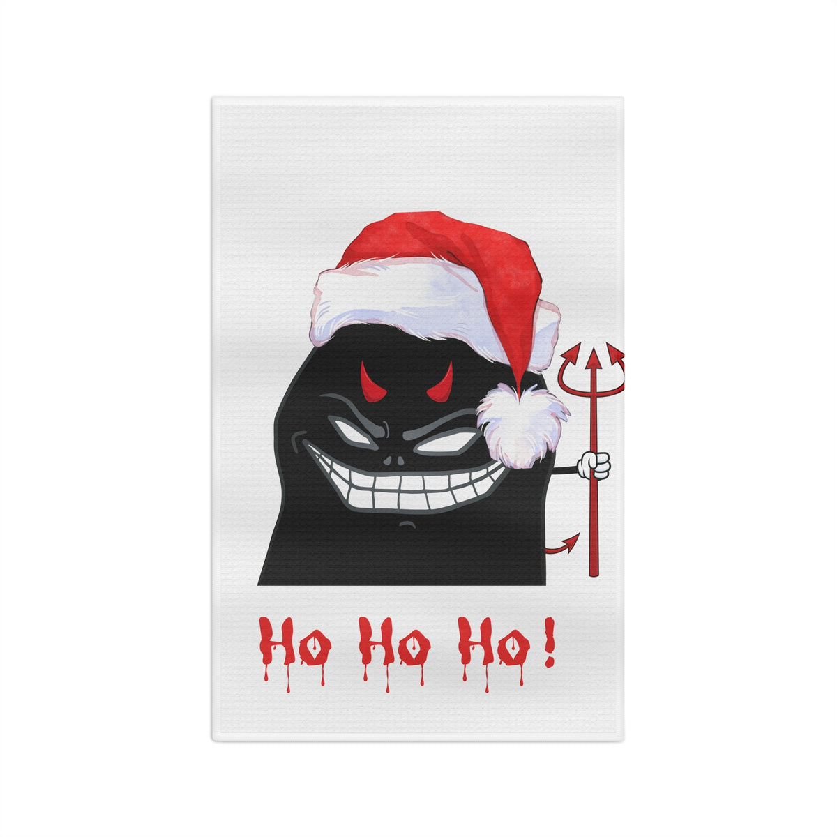 Ho Ho Ho Holiday Dish Cloth Towel / Novelty Silly Tea Towels / Cute Hi –  The Bullish Store